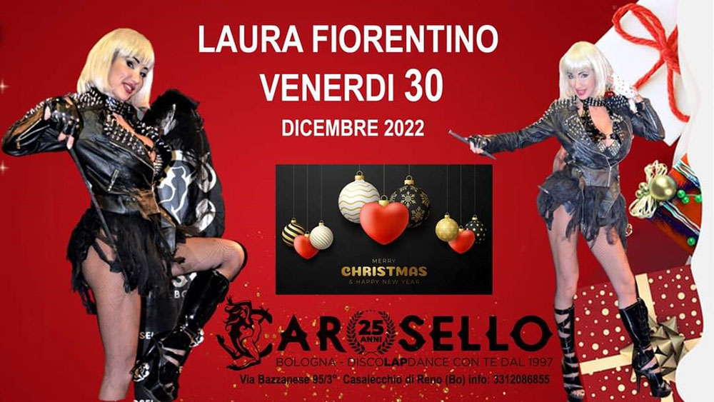 Laura Fiorentino al Carosello il 30 dicembre 2022