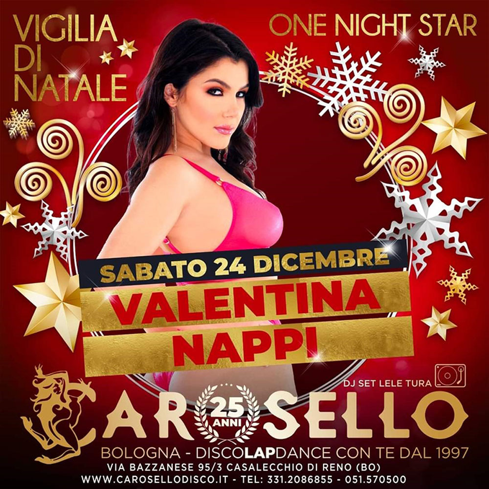 Valentina Nappi al Carosello di Casalecchio di Reno (BO)